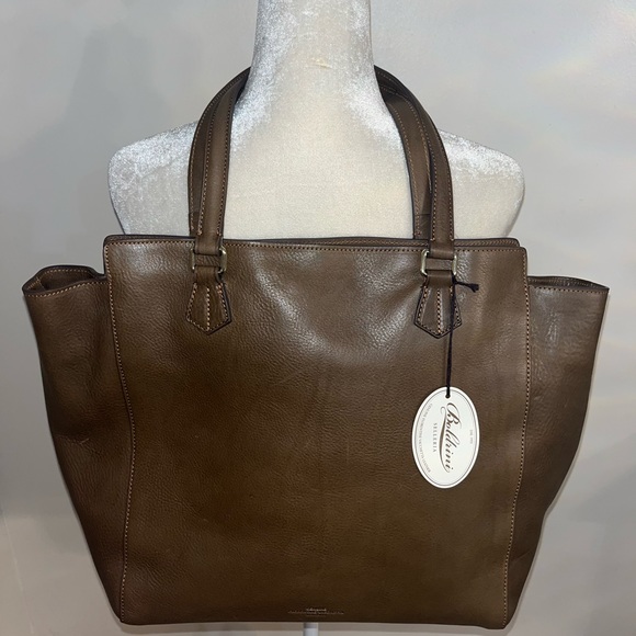 Boldrini Selleria Tundra Tote Bad Large Italian Leather - Picture 3 of 8